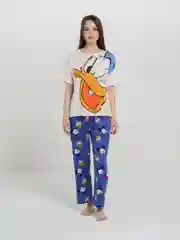 Синий пижама женская