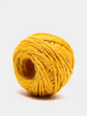 Желтый шпагат джутовый