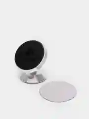 Серебряный держатель магнитный для телефона на панель Floveme