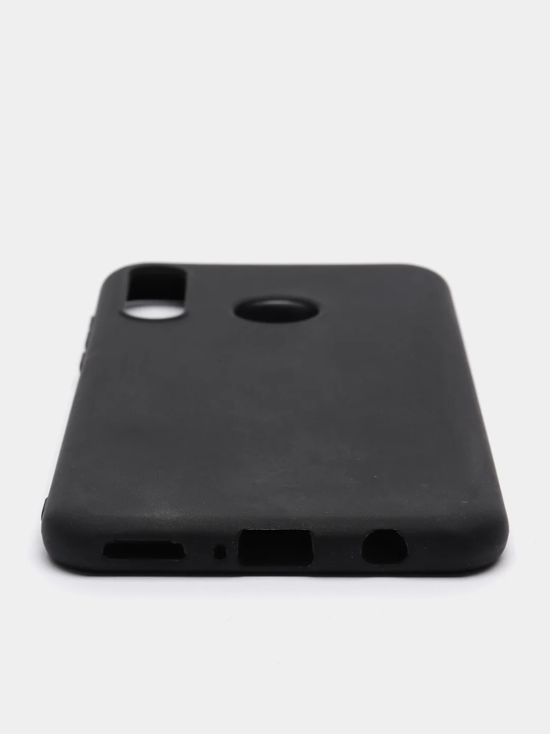 Черный силиконовый чехол для Huawei P30 Lite / Honor 20 Lite / Honor 20s / P30 Lite New Edition Хуавей П30 лайт, прозрачный