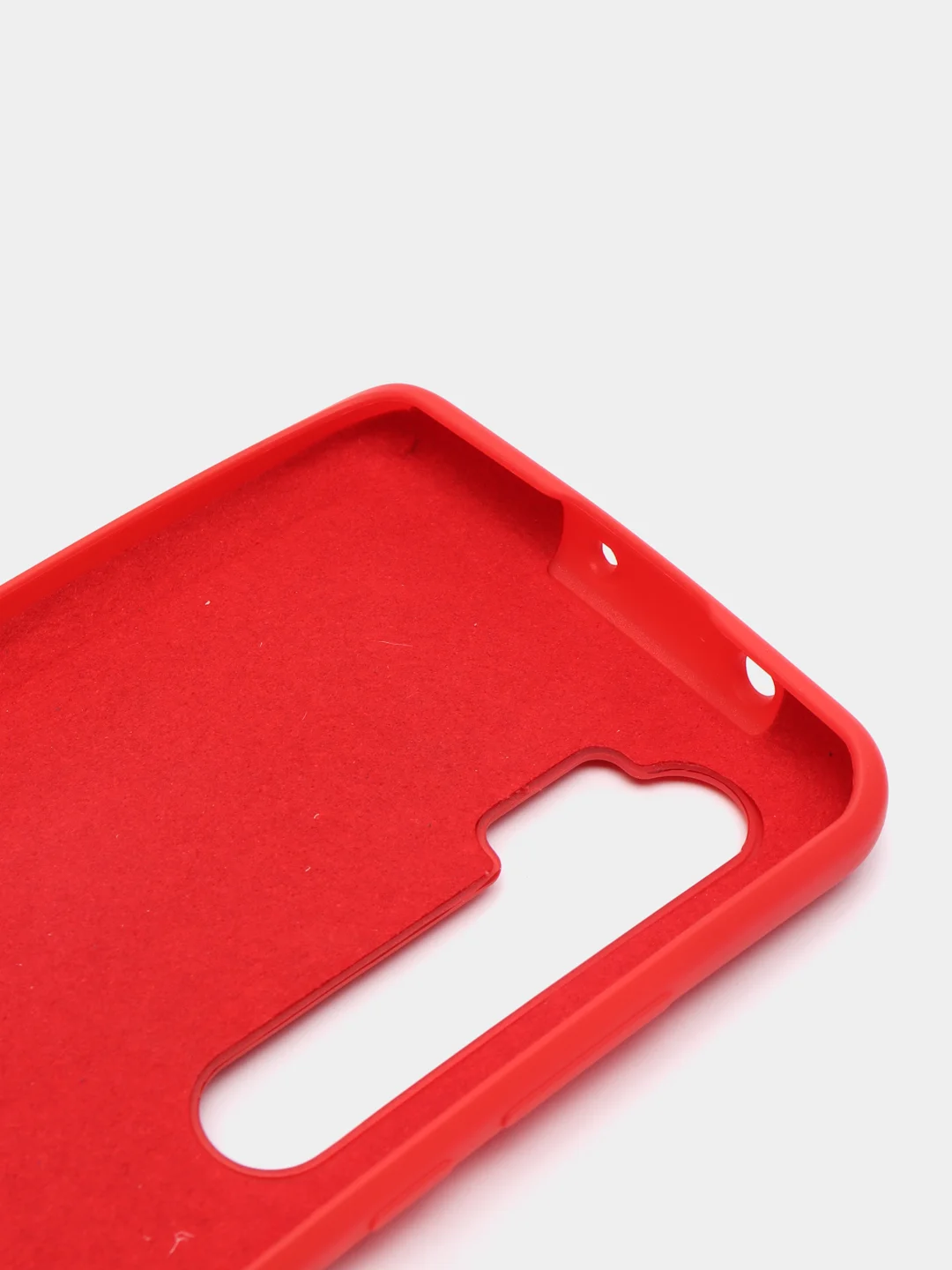 Красный чехол силиконовый Silicone Cover Case для Xiaomi Mi CC9 Pro, Note 10