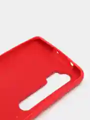 Красный чехол силиконовый Silicone Cover Case для Xiaomi Mi CC9 Pro, Note 10