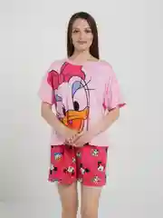 Розовый пижама женская