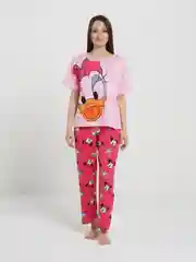 Розовый пижама женская