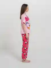 Розовый пижама женская