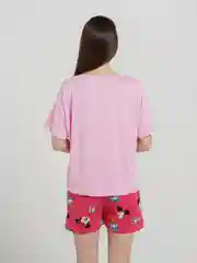 Розовый пижама женская