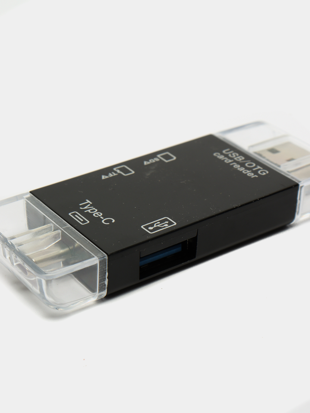 Картридер для micro SD 3в1 для компьютера. Картридер для телефона. USB Card  Reader купить по цене 395 ₽ в интернет-магазине KazanExpress