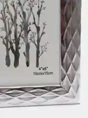 Серебряный фоторамка