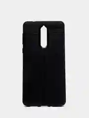 Черный силиконовый  усиленный с прострочкой чехол Nokia 5/6/8/Нокия 5/6/8