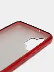 Красный чехол Samsung Galaxy A32 4G, Самсунг Галакси А32  блестящий сияющий