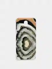 Хаки чехол Samsung Galaxy J7 2017 (SM-J730), Галакси Джи7 силиконовый с мраморным рисунком