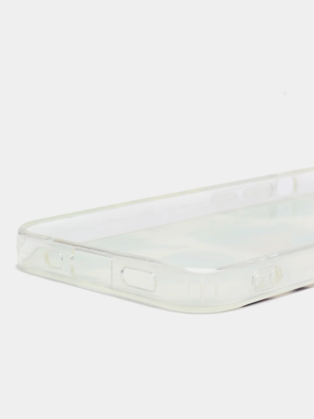 Серебряный чехол iPhone 12 / 12 Pro, 12 Pro Max, 12 Mini чехол силиконовый с рисунком