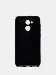 Черный силиконовый однотонный чехол Honor 6с Prо