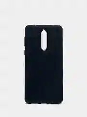 Темно-синий силиконовый  усиленный с прострочкой чехол Nokia 5/6/8/Нокия 5/6/8