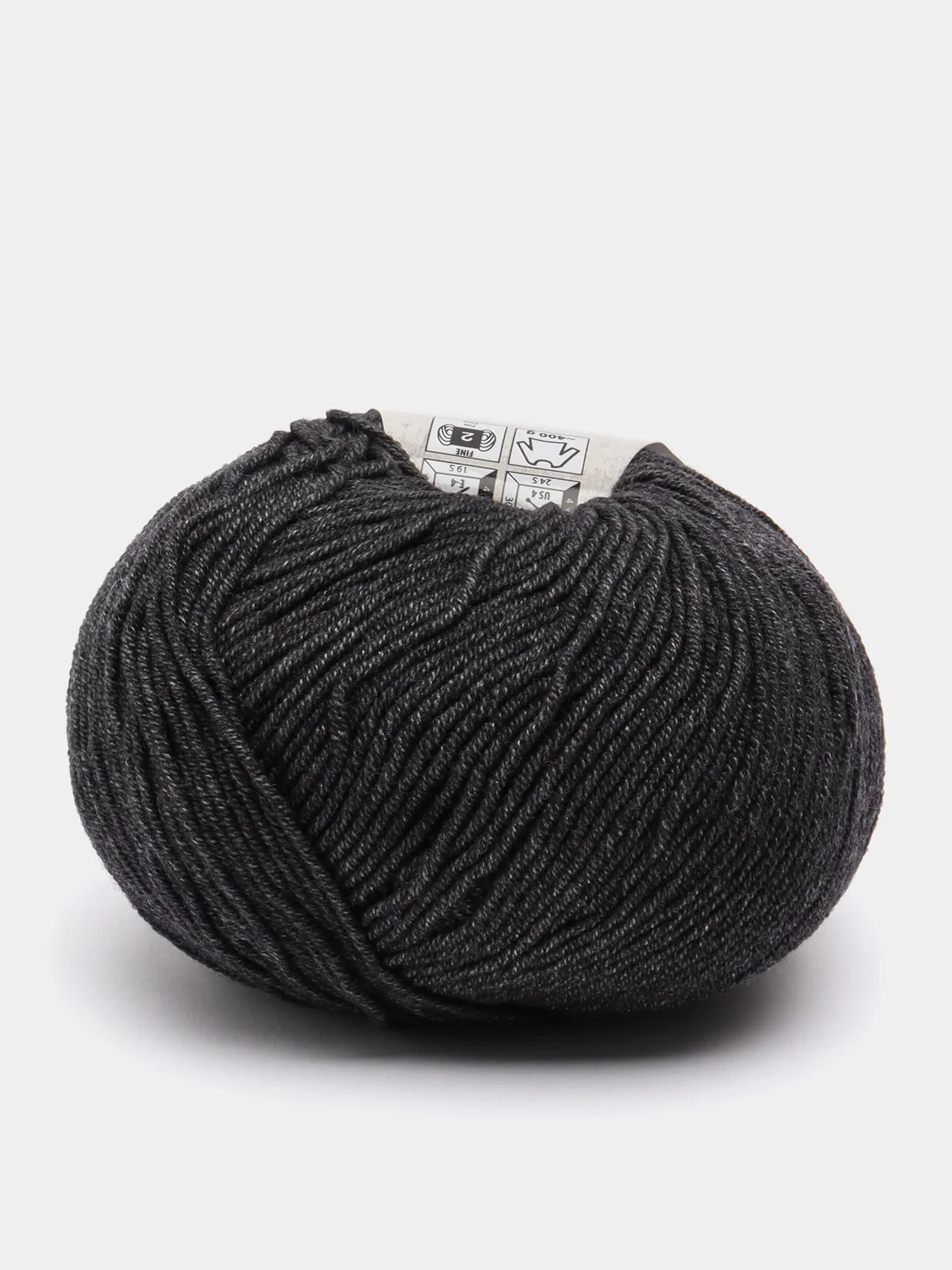 Угольный пряжа YarnArt Jeans, 50 г, 160 м