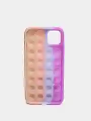 Бирюзовый чехол силиконовый для iPhone, Pop it 2 12 Pro 12 Pro Max 11 11 Pro Max 11 Pro X/XS  XS Max