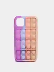 Бирюзовый чехол силиконовый для iPhone, Pop it 2 12 Pro 12 Pro Max 11 11 Pro Max 11 Pro X/XS  XS Max