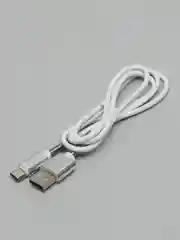 Белый кабель для зарядки Type-C