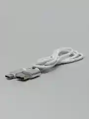 Белый кабель для зарядки Type-C