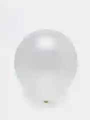 Белый воздушные шары "Металлик"