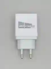 Белый блок питания 3.0A USB+USB-C, PD 20W быстрая зарядка для Apple/Android More Choice NC71S