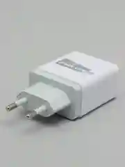 Белый блок питания 3.0A USB+USB-C, PD 20W быстрая зарядка для Apple/Android More Choice NC71S
