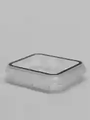 Прозрачный бампер с защитным стеклом для Apple Watch 38/40/42/44 mm