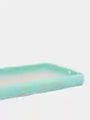 Бирюзовый чехол для Samsung Galaxy A32 4G, Галакси А32, пластиковый матовый с цветными кнопками
