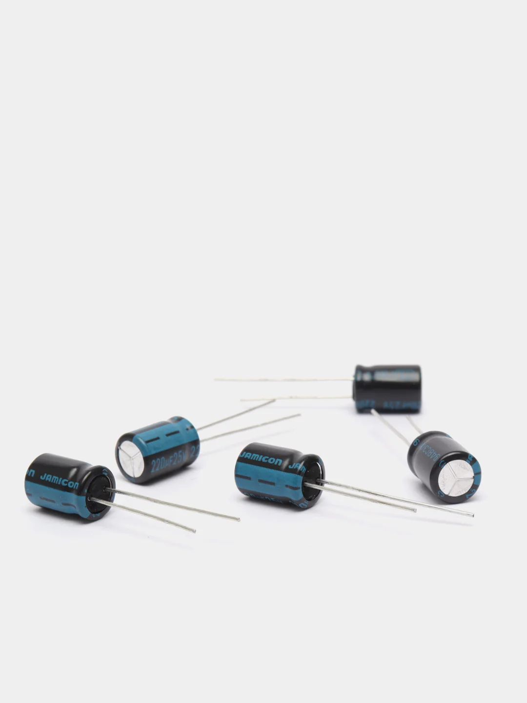 5 штук 220мкф 25В Конденсатор электролитический 220UF 25V 105C 8х11 TK JAMICON