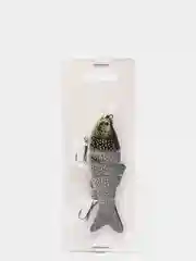 Черный воблер рыболовный 6 секционный, сегментный 3D, 10 см, 18 г, приманка наживка