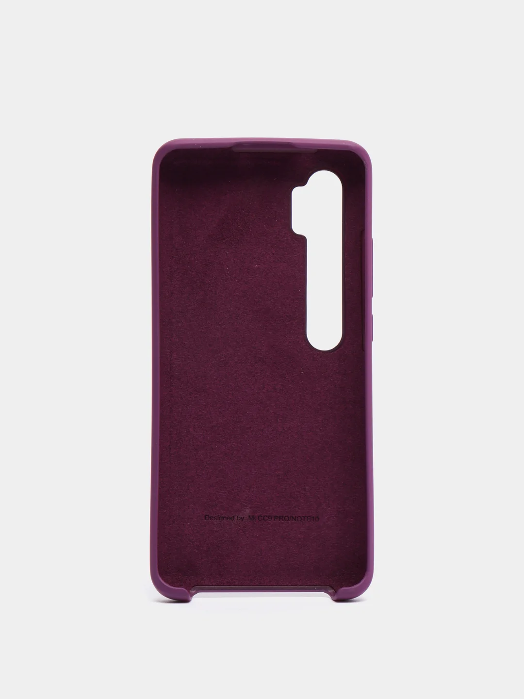 Пурпурный чехол силиконовый Silicone Cover Case для Xiaomi Mi CC9 Pro, Note 10