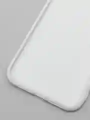 Белый чехол для iPhone 11, 12 с бархатной подкладкой с картинкой / рисунком