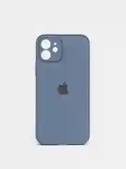 Мятный чехол силиконовый с матовой стеклянной панелью для iPhone 11, 12, 13, 13 Pro, 13 Pro Max