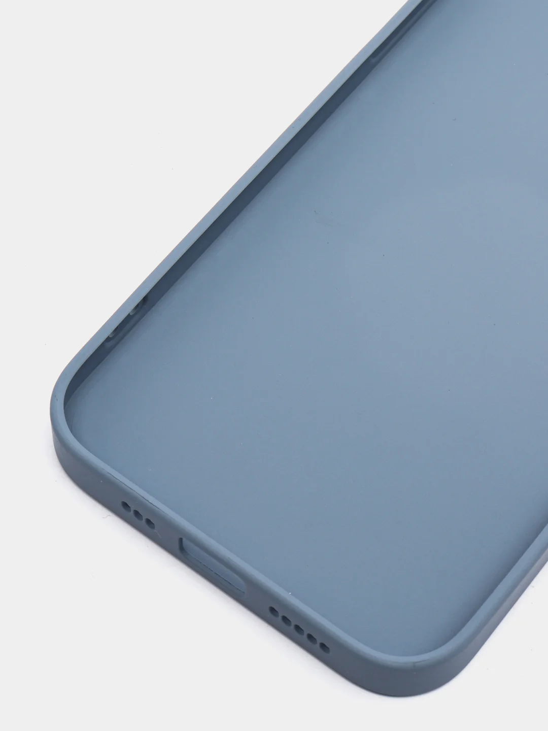 Мятный чехол силиконовый с матовой стеклянной панелью для iPhone 11, 12, 13, 13 Pro, 13 Pro Max