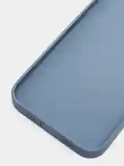 Мятный чехол силиконовый с матовой стеклянной панелью для iPhone 11, 12, 13, 13 Pro, 13 Pro Max