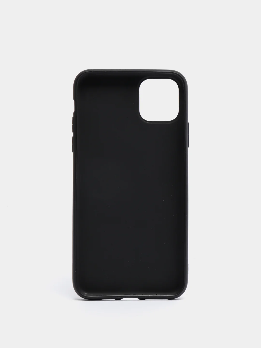 Чехол силиконовый матовый черный для iPhone 11 Pro Max