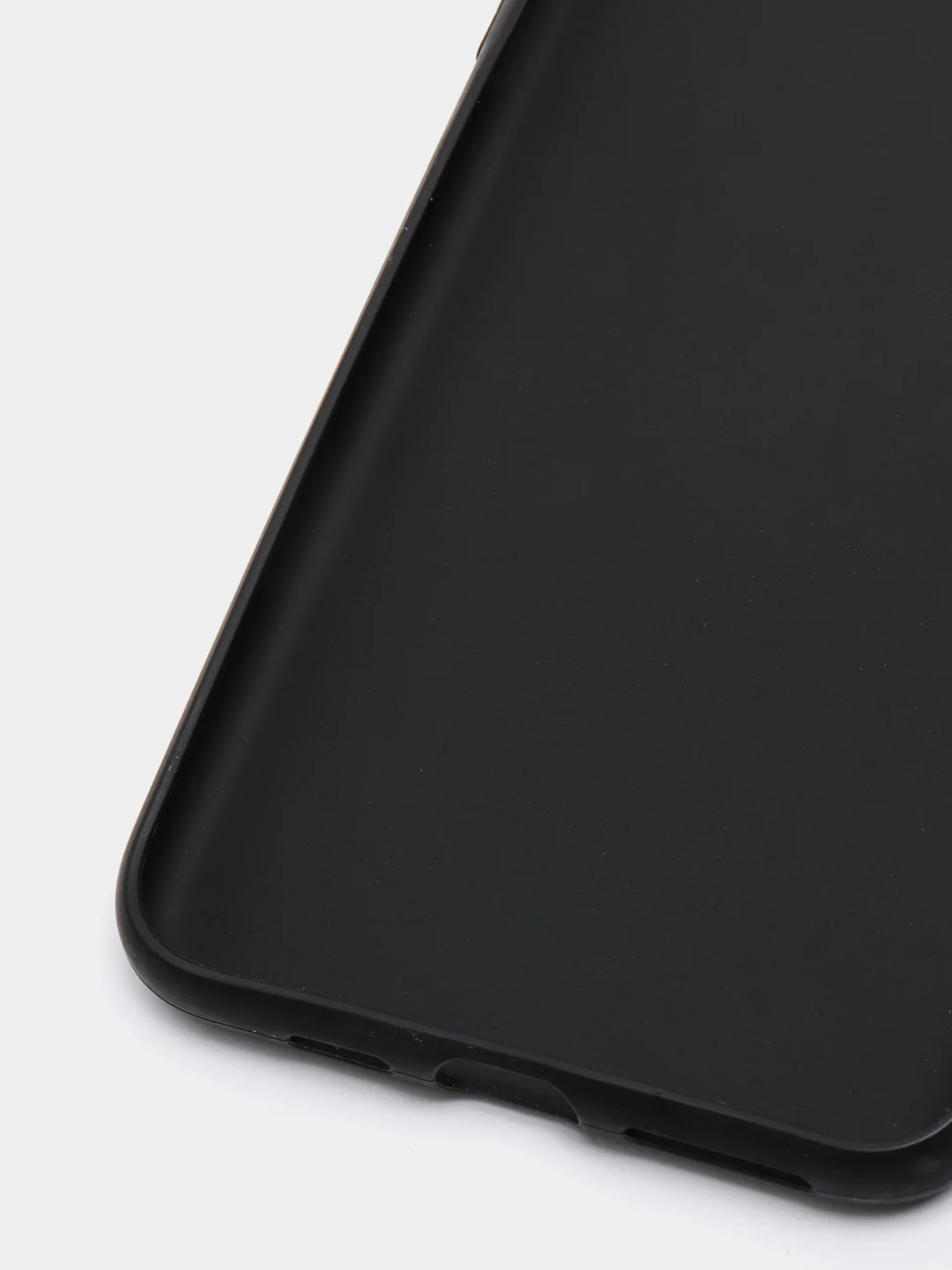Чехол силиконовый матовый черный для iPhone 11 Pro Max