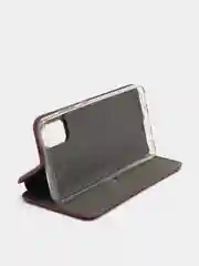 Пурпурный чехол-книжка на Samsung Galaxy A41, Самсунг Галакси А41