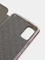 Пурпурный чехол-книжка на Samsung Galaxy A41, Самсунг Галакси А41