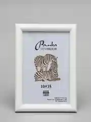 Бежевый фоторамка со стеклом, 10 x 15, А6, пластиковая