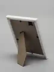 Бежевый фоторамка со стеклом, 10 x 15, А6, пластиковая