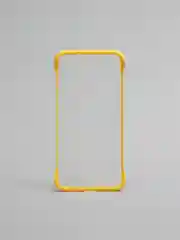 Золотой чехол для Apple iPhone X / XS прозрачный с держателем