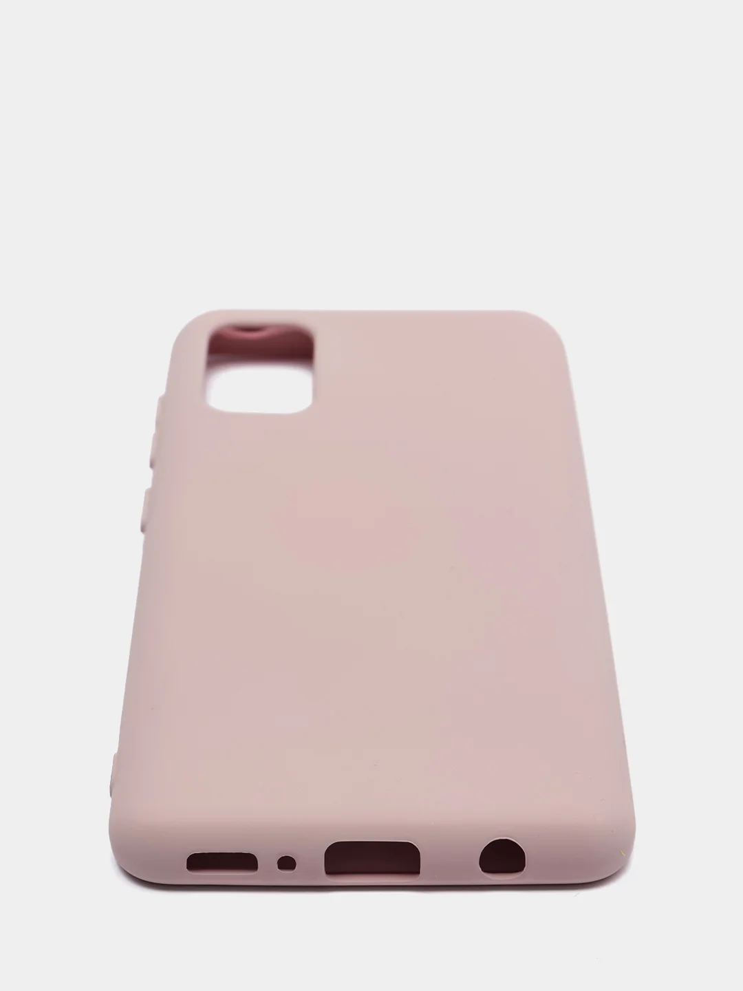Коралловый меланж чехол Silicone Cover для Samsung Galaxy A41, Самсунг Галакси А41 силиконовый