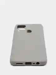 Серый чехол для Realme C15, силиконовый, матовый