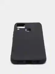 Черный чехол для Realme C15, силиконовый, матовый