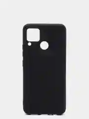Черный чехол для Realme C15, силиконовый, матовый