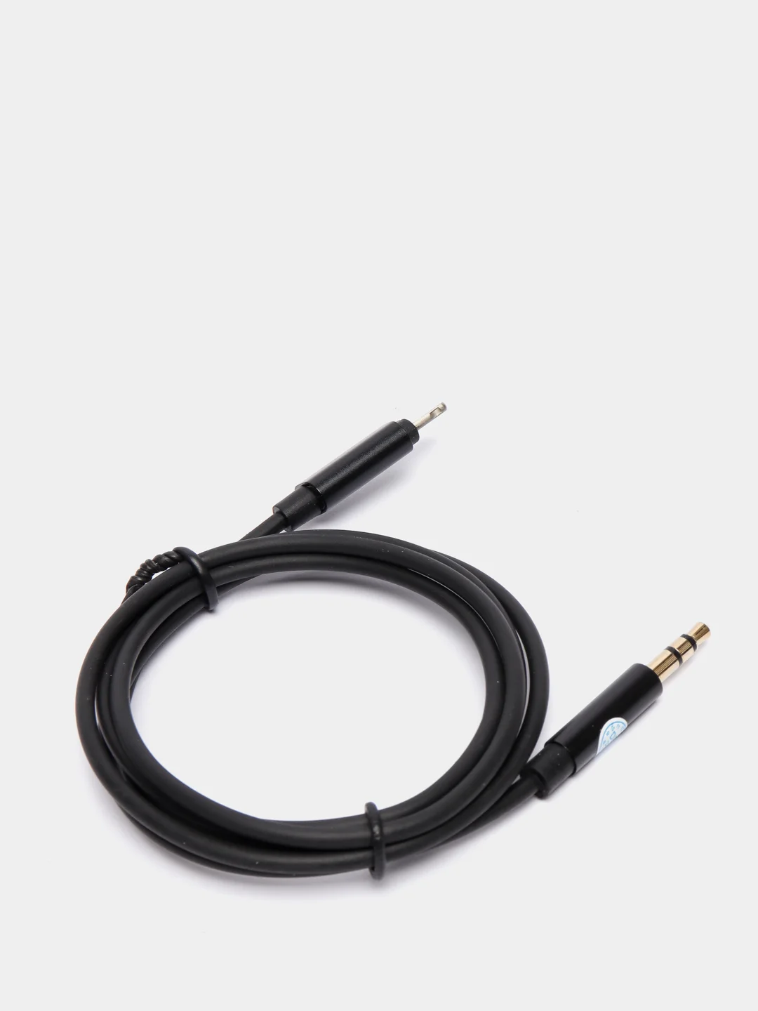 Кабель lightning-AUX 3.5 mm  JBC-025B 1 метр прочный не искажает звучание