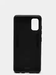 Синий чехол Samsung Galaxy A41, Самсунг Галакси А41 противоударный с подставкой