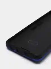 Синий чехол Samsung Galaxy A41, Самсунг Галакси А41 противоударный с подставкой