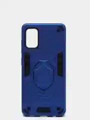 Синий чехол Samsung Galaxy A41, Самсунг Галакси А41 противоударный с подставкой